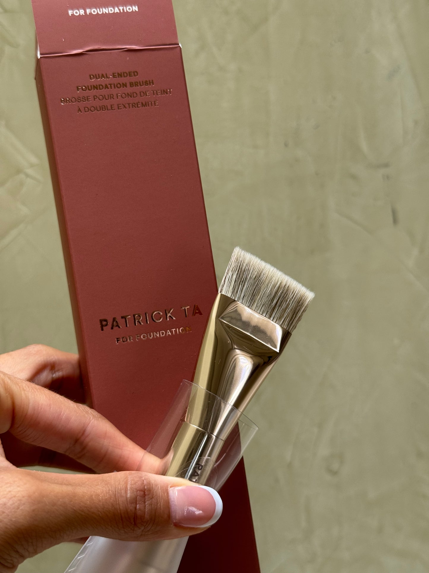 PATRICK TA Dual Ended Foundation Brush