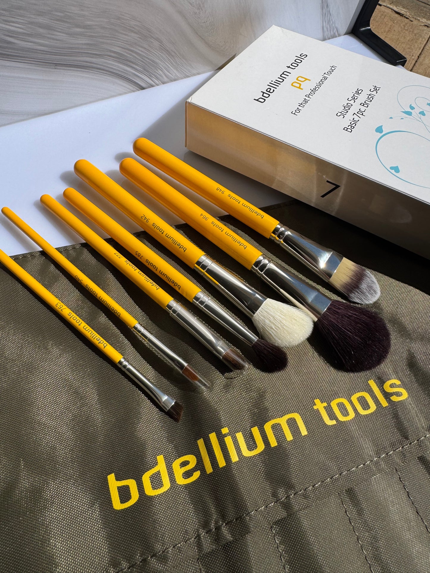Studio Series Basic 7pc. Brush Set- bdellium tools