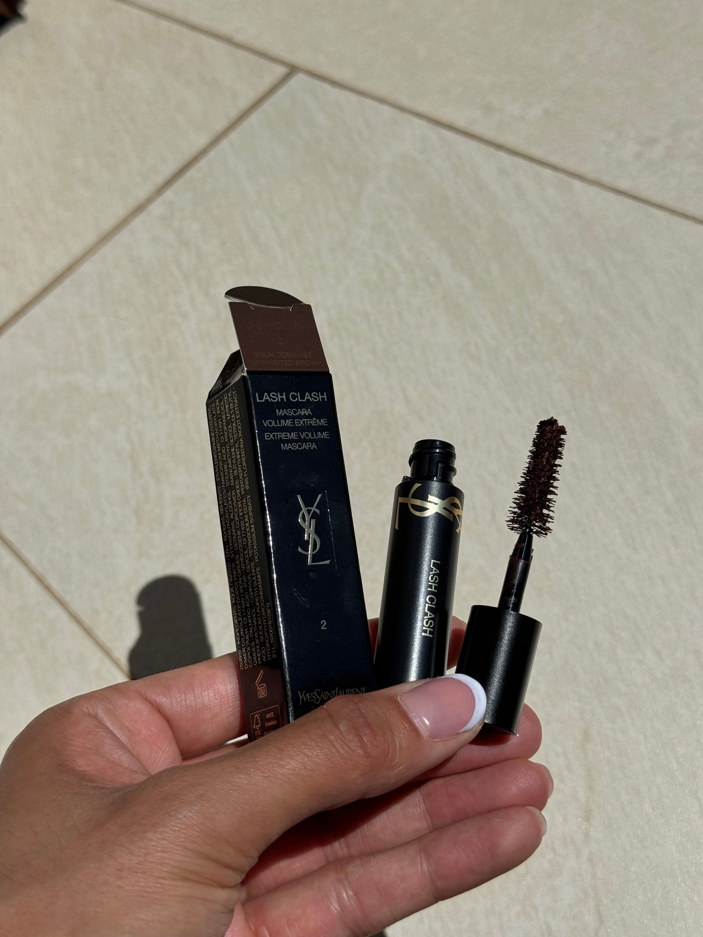 Mini mascara de pestañas YSL Cafe