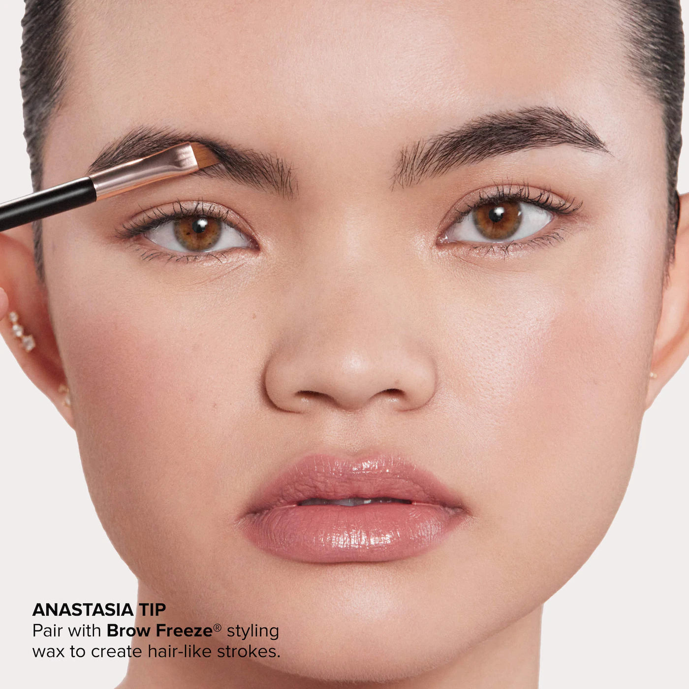 Anastasia Beverly Hills Brow Powder Duo Dual-Shade Powder Eyebrow Makeup Tono- DARK BROWN