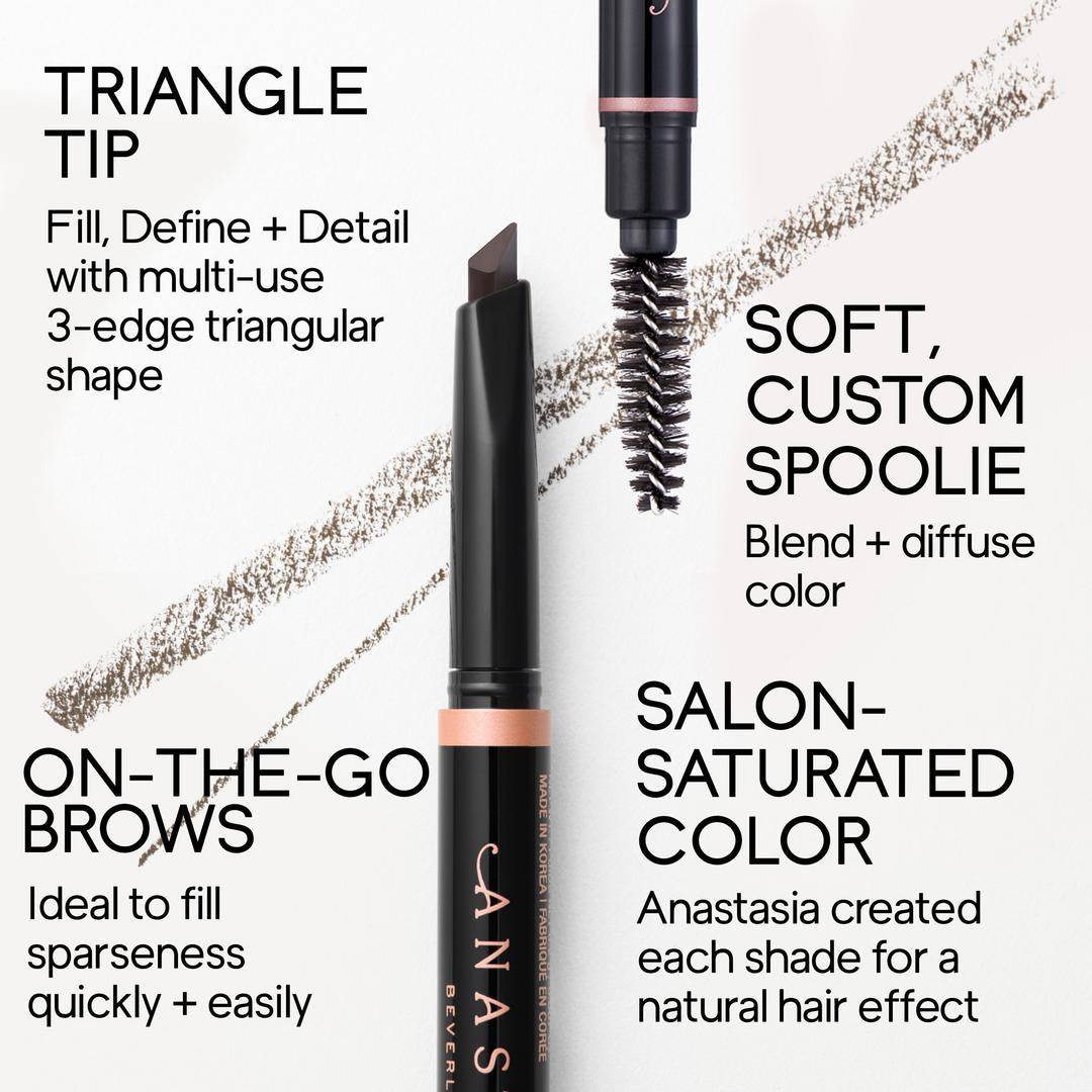 Anastasia Beverly Hills Brow Definer 3-in-1 Triangle Tip Easy Precision Eyebrow Pencil