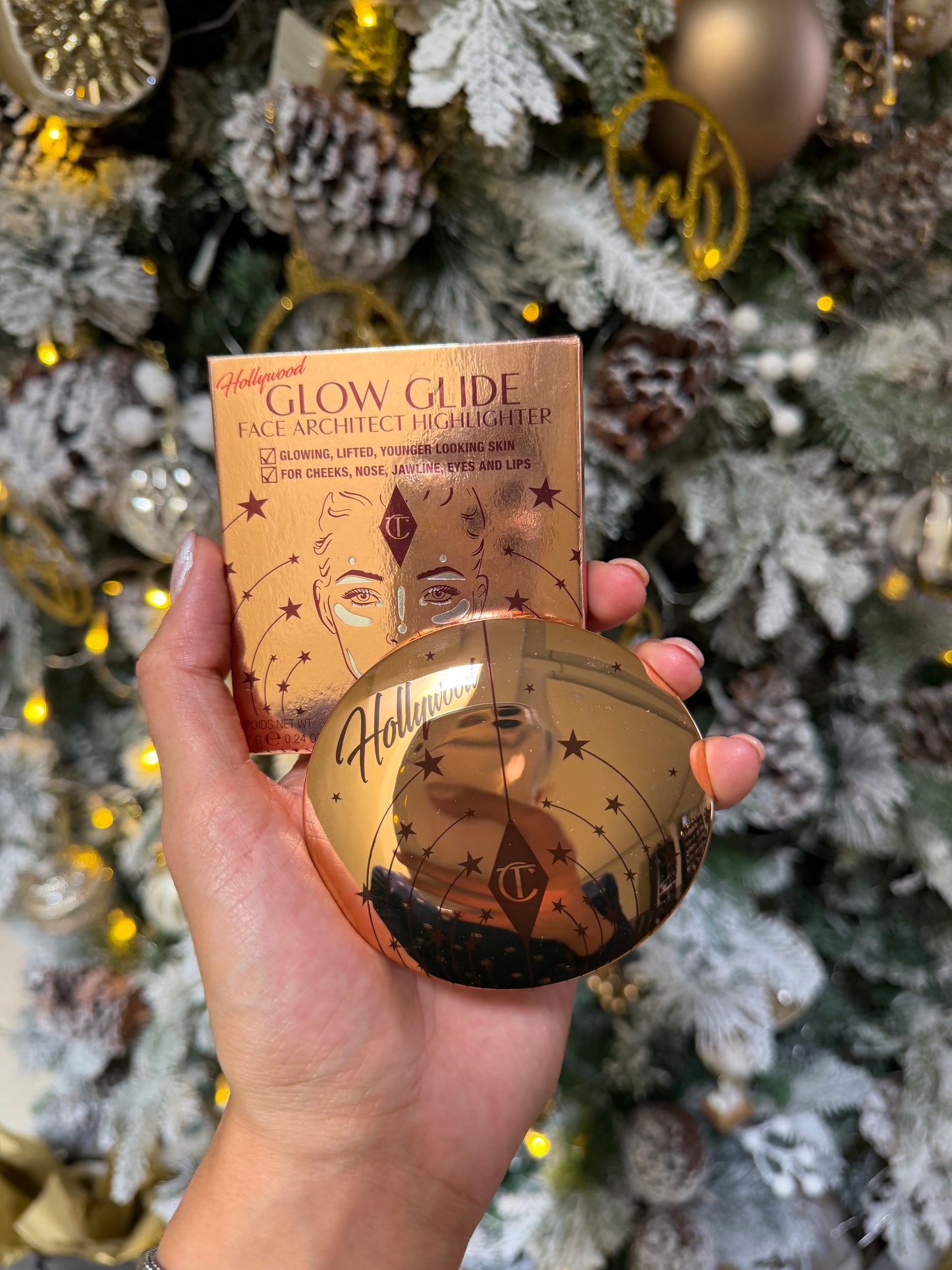 HOLLYWOOD GLOW GLIDE FACE ARCHITECT HIGHLIGHTER- GILDED GLOW