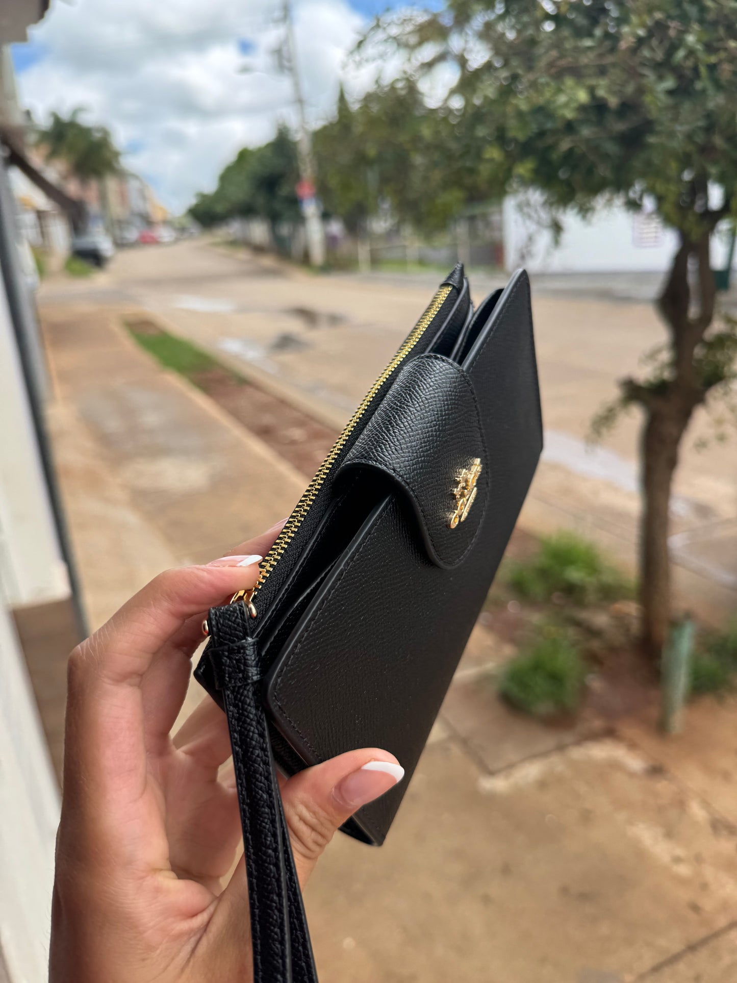 Phone Wallet COACH Black
