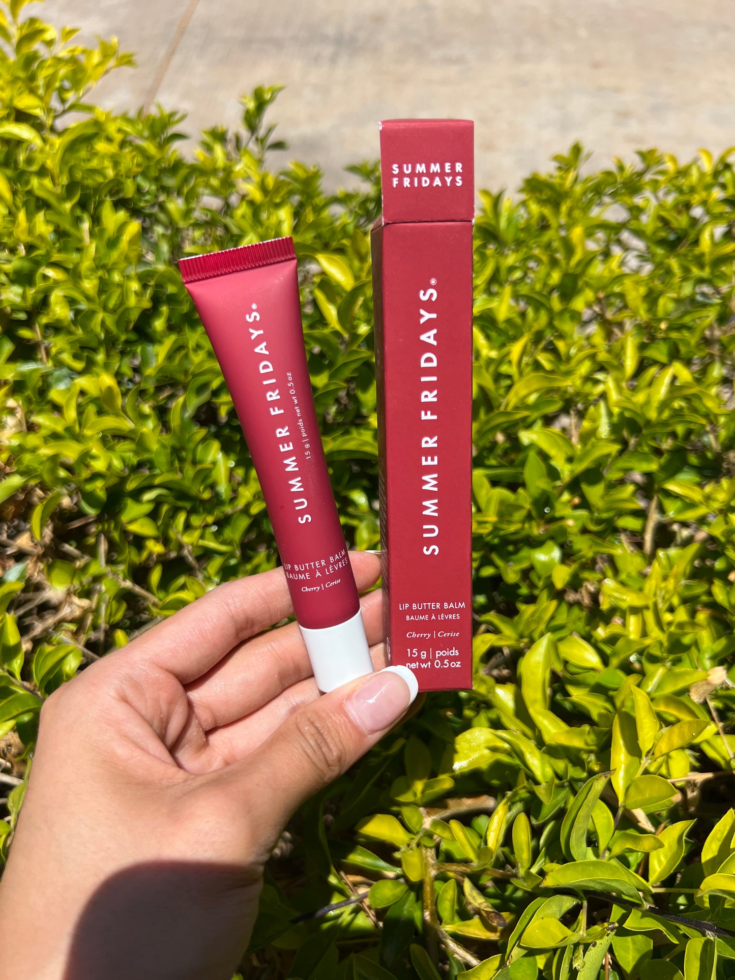 Lip Butter Balm for Hydration & Shine- Summer Fridays- CHERRY