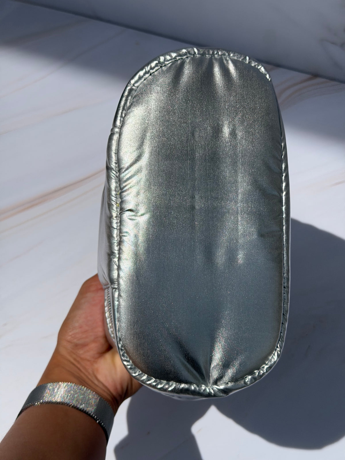 Makeup Bag- MARC JACOBS cosmetiquera plata