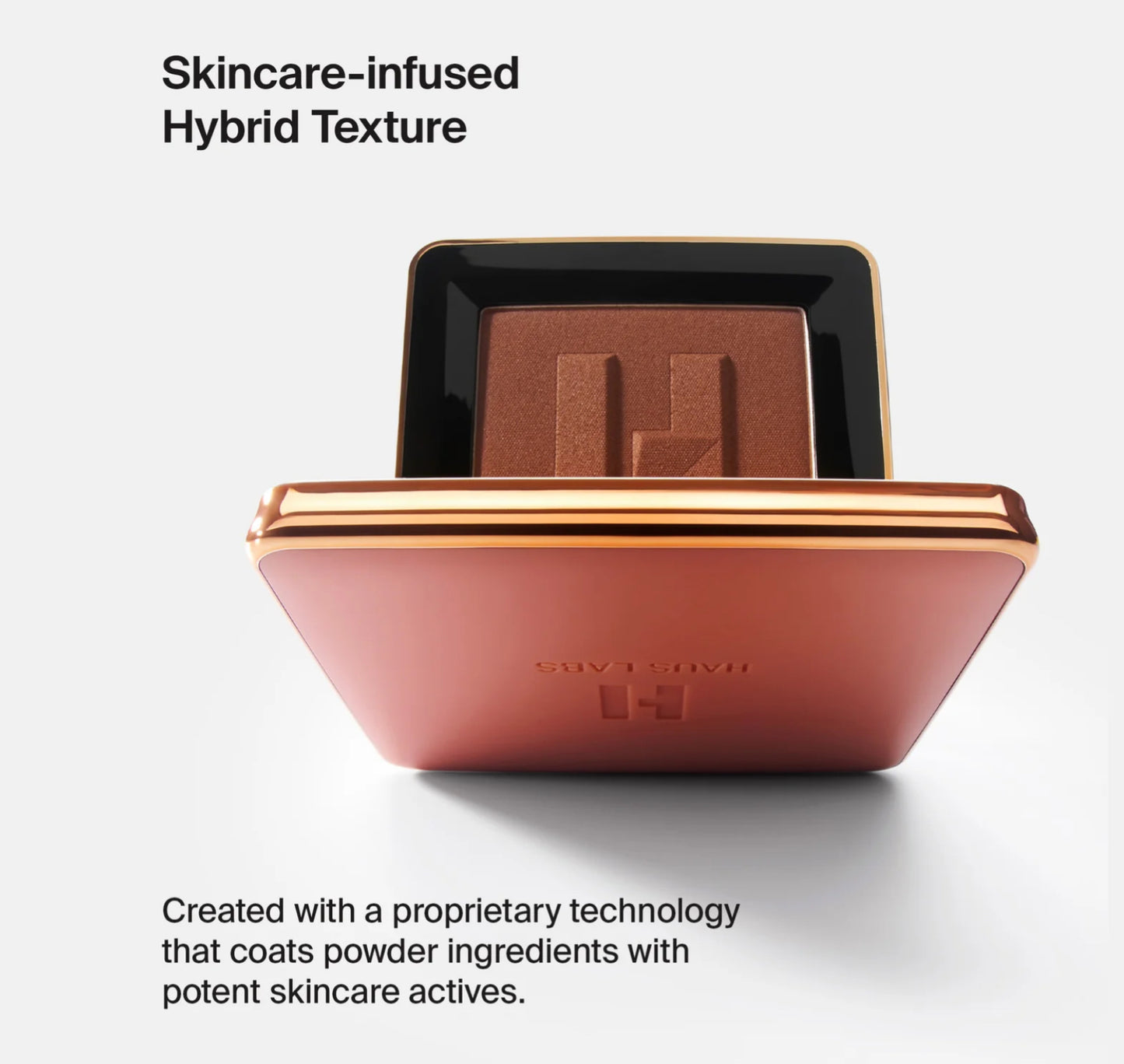 HAUS LABS BY LADY GAGA Power Sculpt Velvet Talc-Free Powder Bronzer- Amber Horizon Medium