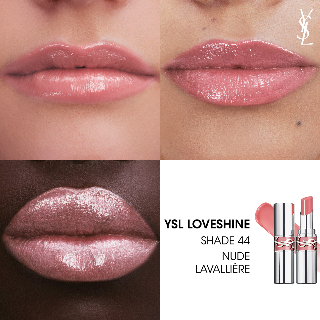 Mini YSL Loveshine Lip Oil Stick Tono- 44 Nude Lavalliere 1.3g