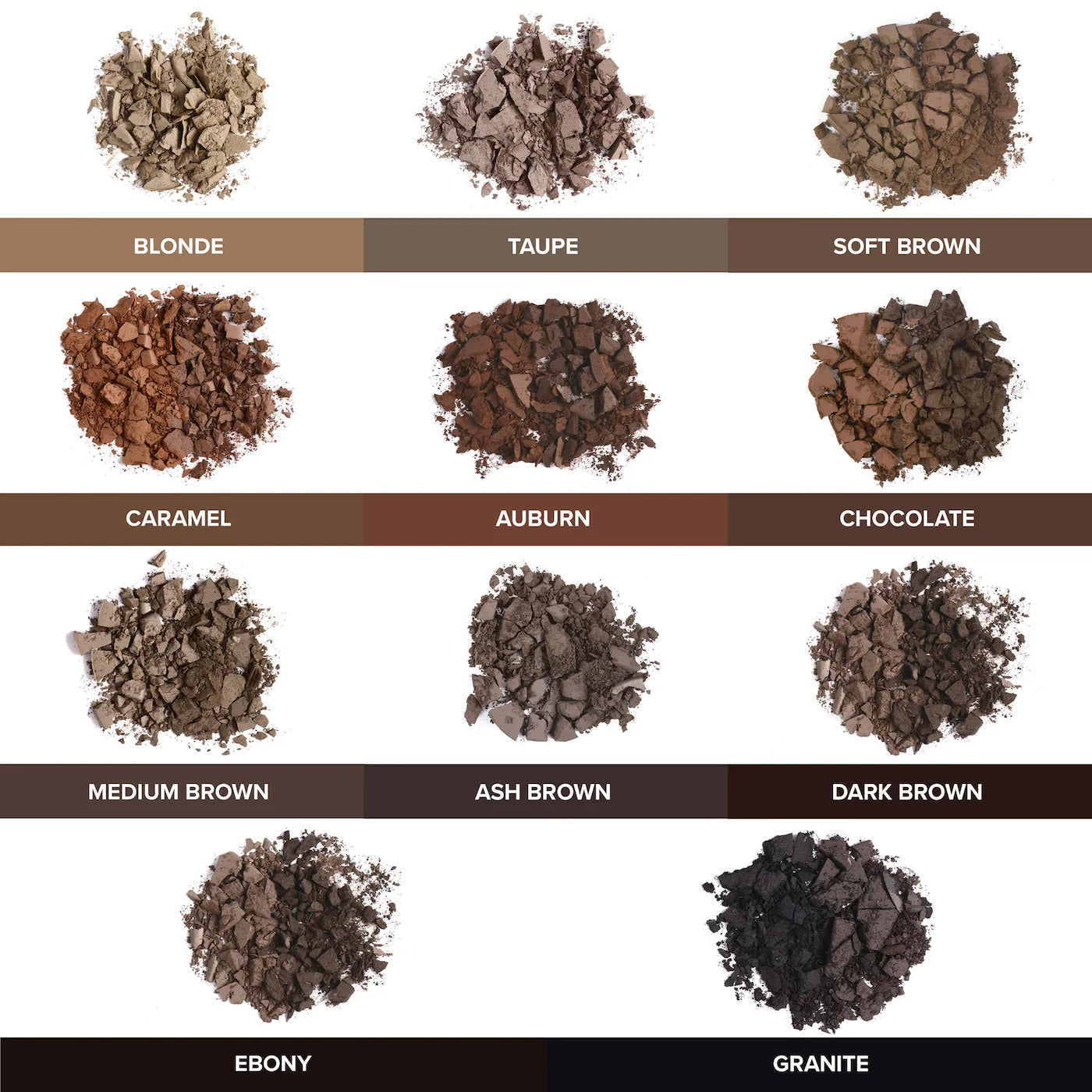 Anastasia Beverly Hills Brow Powder Duo Dual-Shade Powder Eyebrow Makeup Tono- DARK BROWN