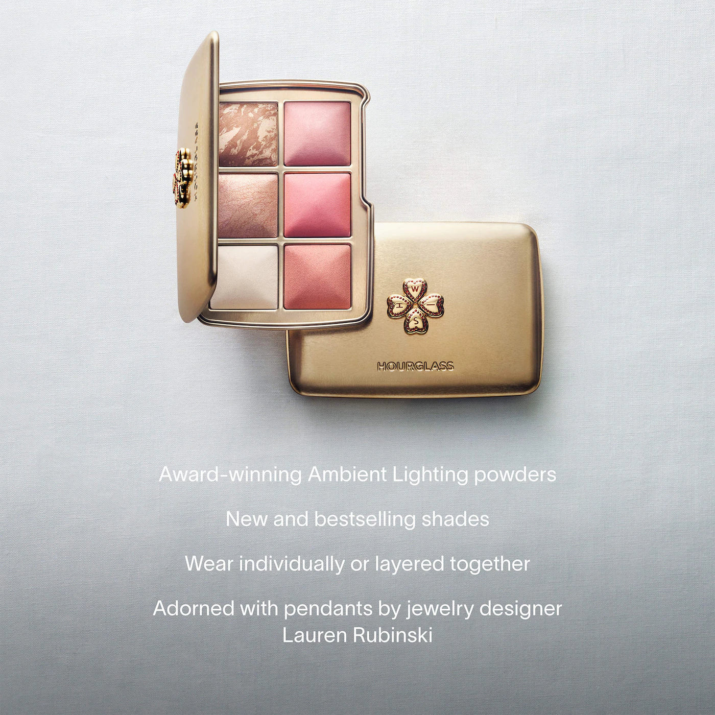 PREVENTA-Hourglass Ambient Lighting Edit Unlocked Palette LOVE (exclusiva Sephora USA, llega finales de octubre)