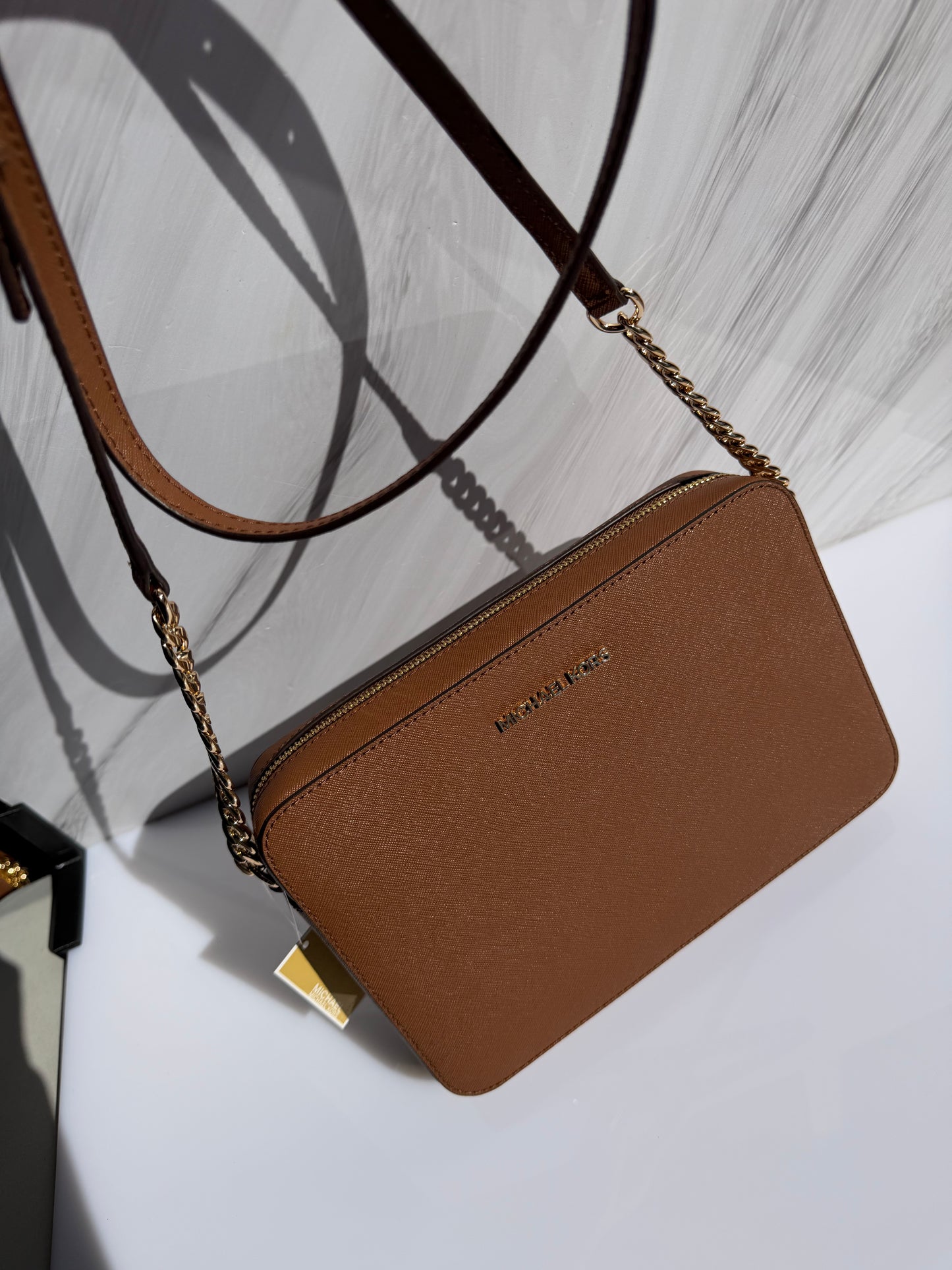 Crossbody Michael Kors Taupe/ Cafe