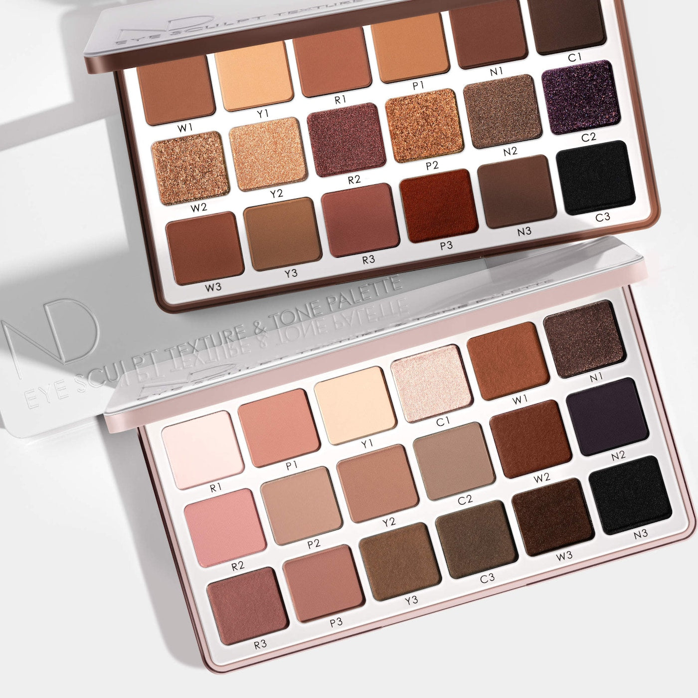 NATASHA DENONA Eye Sculpt Texture & Tone Eyeshadow Palette- SOFT
