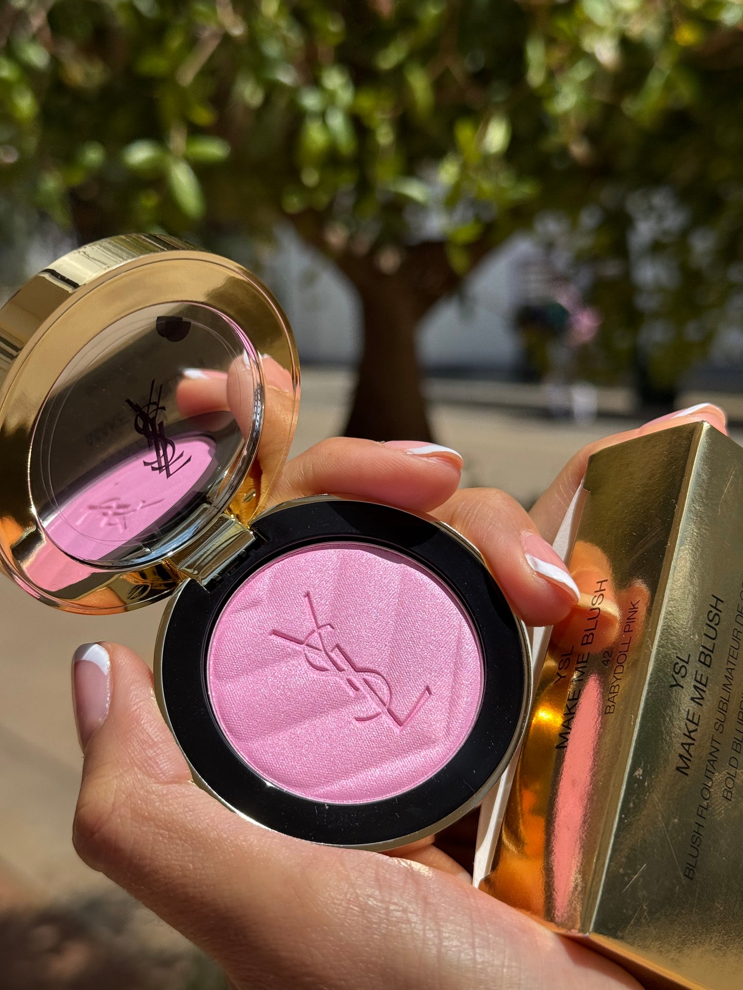 Yves Saint Laurent Make Me Blush 24H Buildable Powder Blush tono-  42 Babydoll Pink YSL