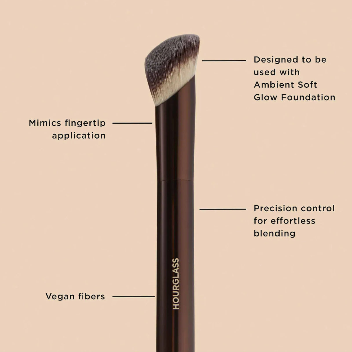 Ambient Soft Glow Foundation Brush- HOURGLASS