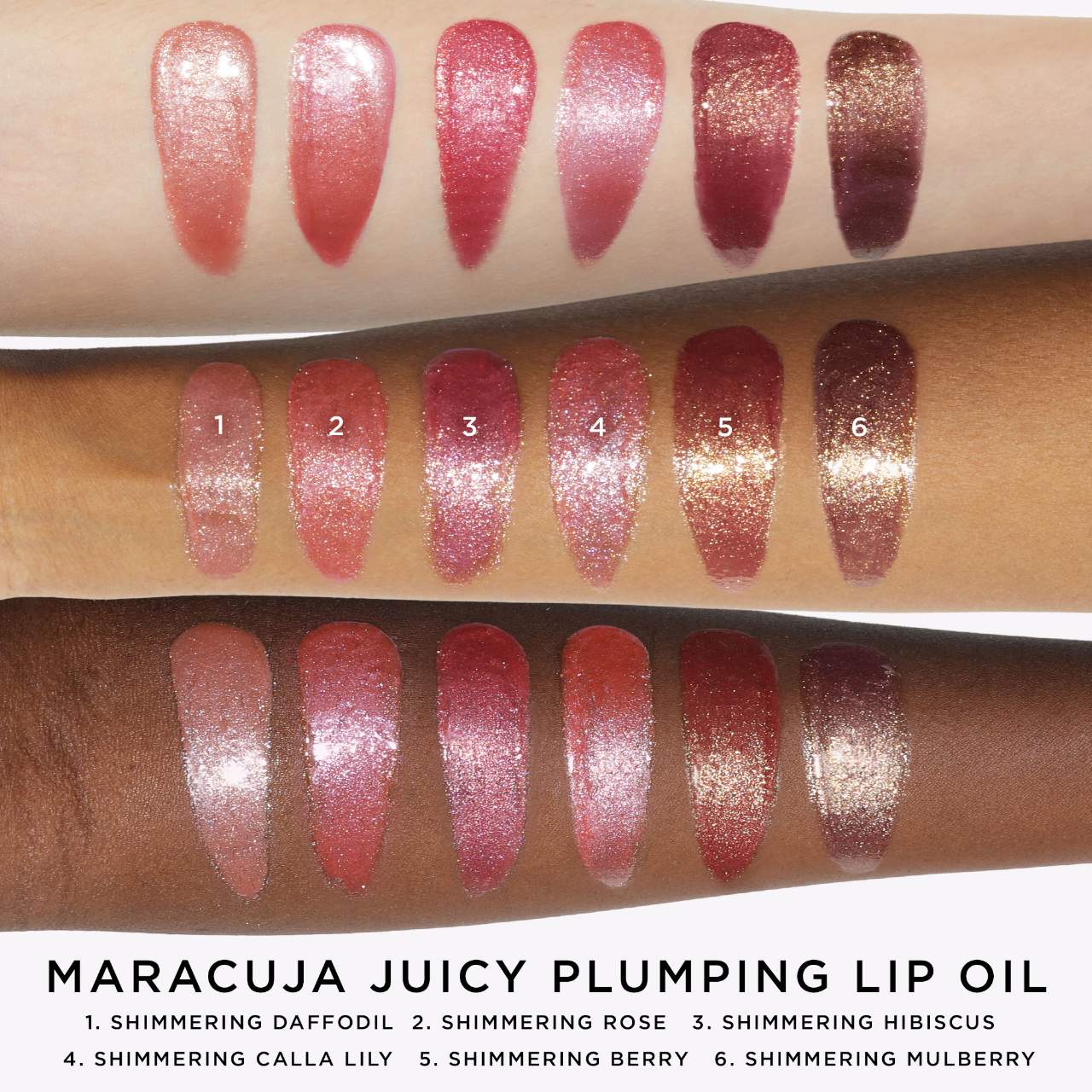 Maracuja juicy plumping lip oil- Tarte tono Shimmering Daffodil