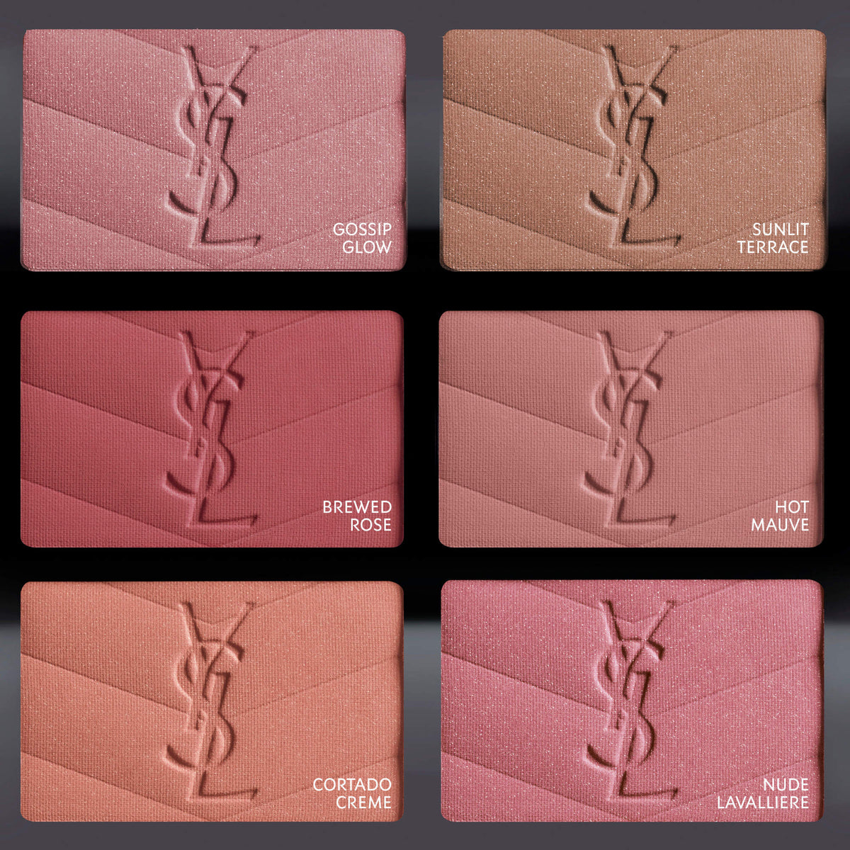 PREVENTA- YSL Brewed Reflections Couture Face Palette- 1 Light to Medium