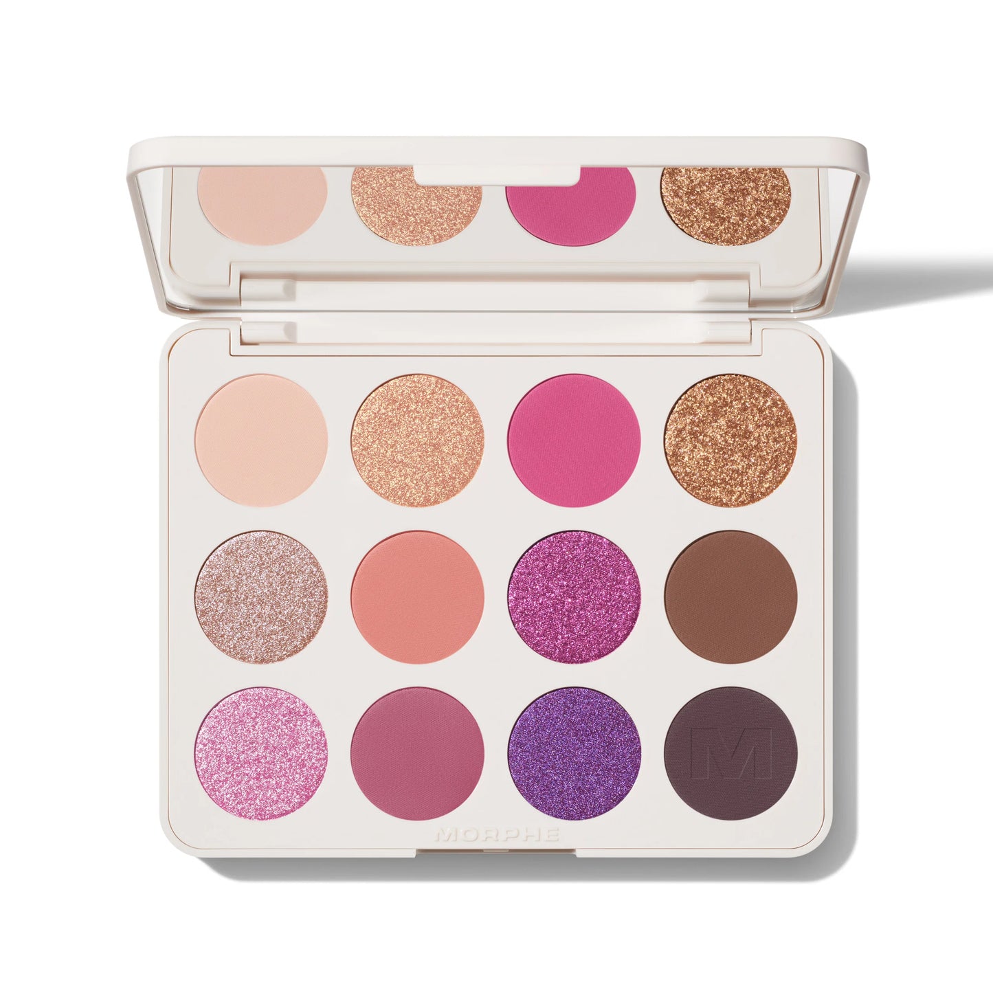 Morphe ChromaPlus 12-Pan Eyeshadow Palette- Electric Currant