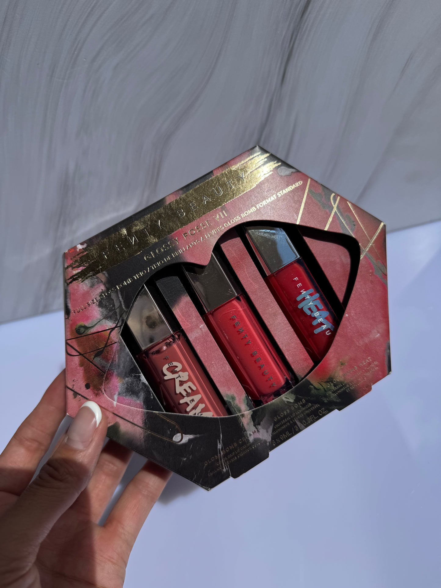 GLOSSY POSSE VOLUME 7.0 FULL-SIZE GLOSS BOMB TRIO- Fenty Beauty