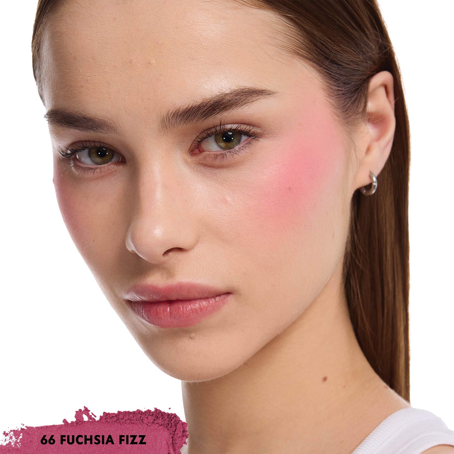 Make me Blush 24H Biuldable Blurring Powder Blush YSL- 66 FUCHSIA FIZZ