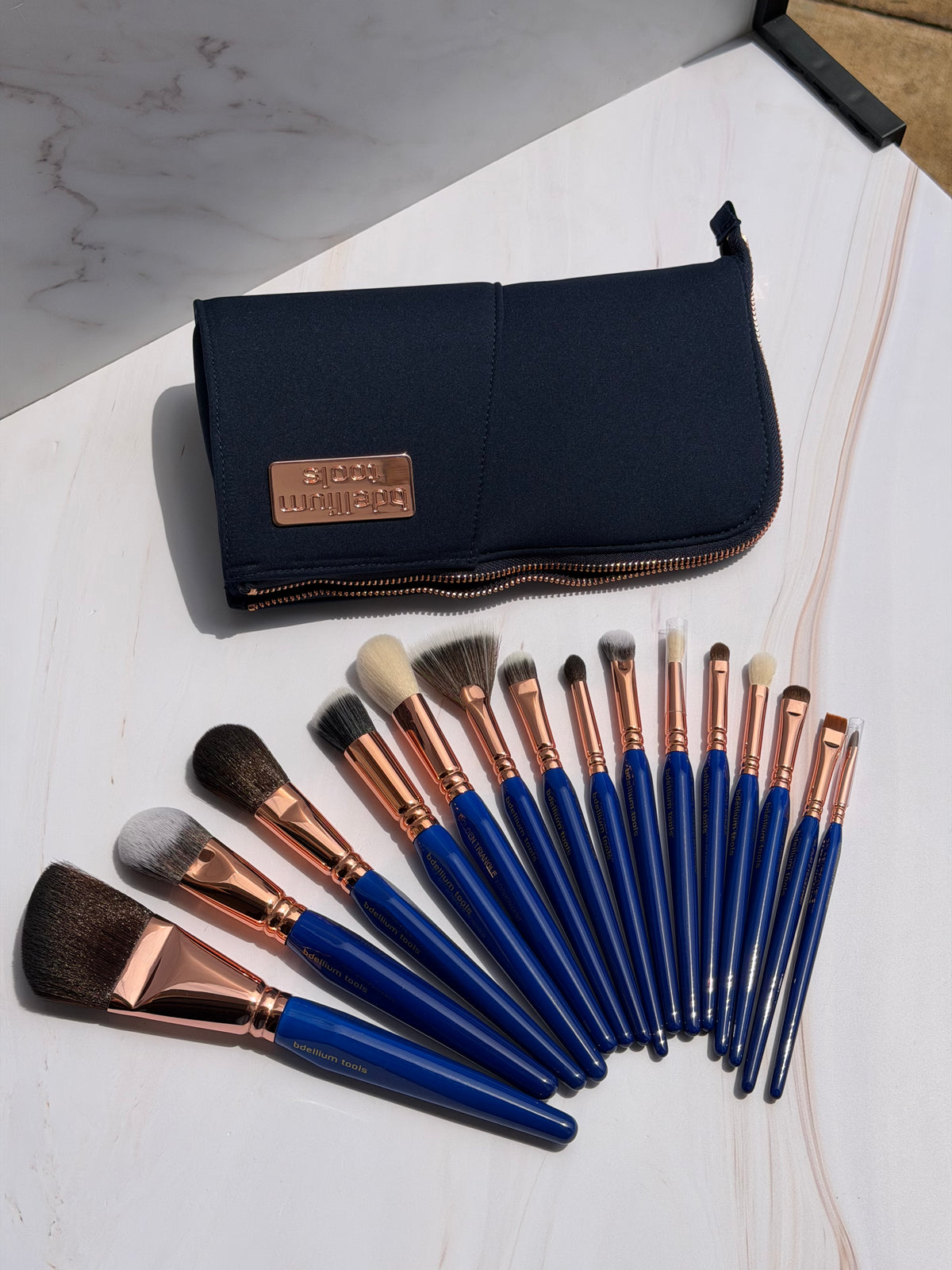 Bdellium Tools- Golden Triangle Complette Brush Set Phase III