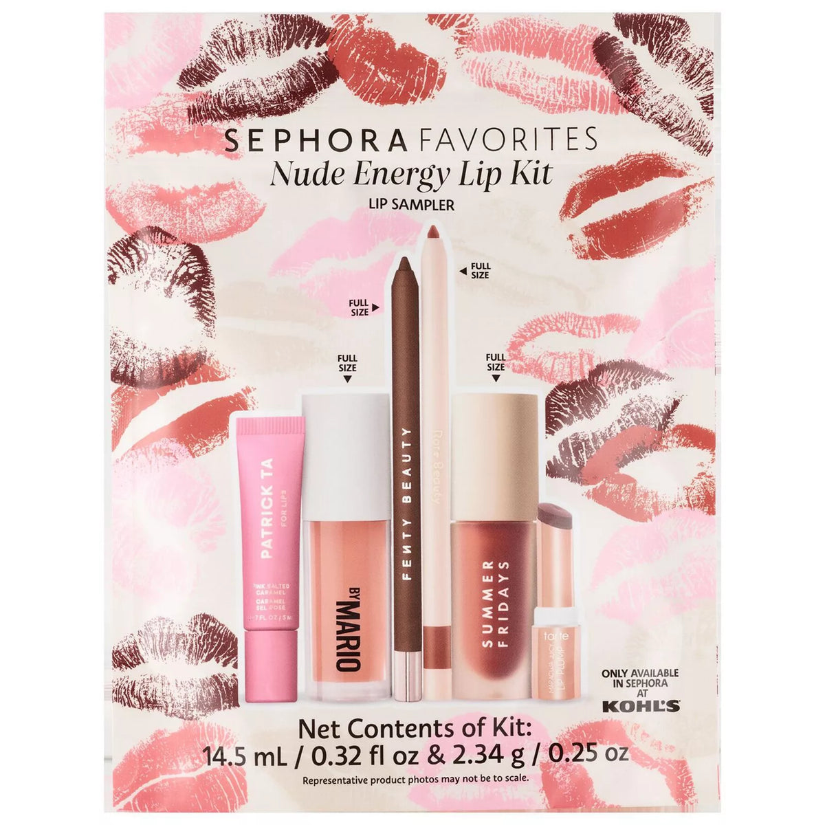 KOHL’S- Sephora Favorites' Kit Nude Energy Lip Kit