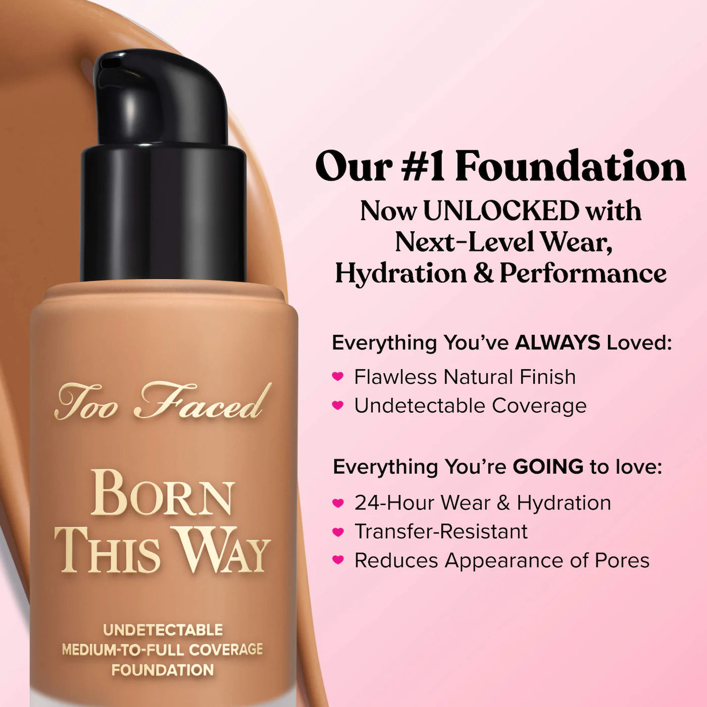 Too Faced- Born This Way Undetectable Medium-To-Full Coverage Foundation