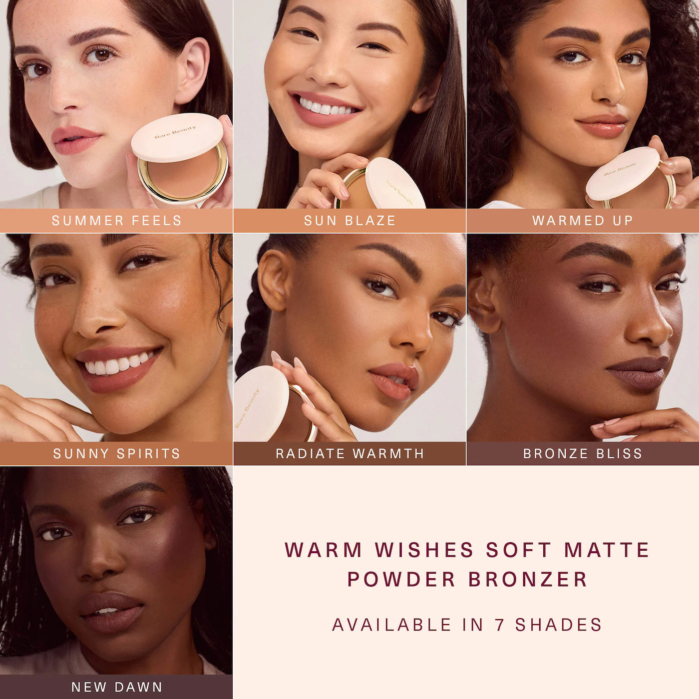 Rare Beauty by Selena Gomez-Warm Wishes Soft Matte Powder Bronzer-MARMED UP