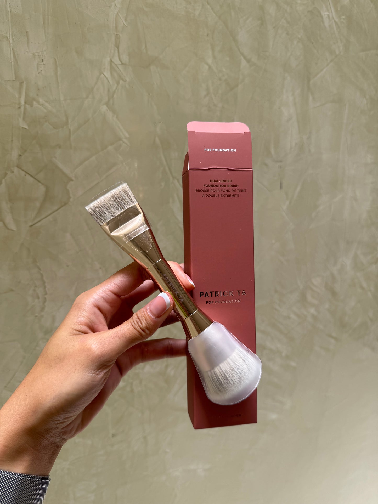 PATRICK TA Dual Ended Foundation Brush