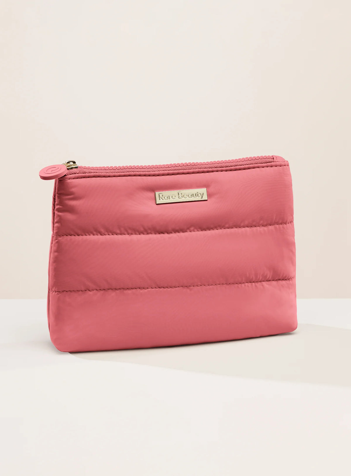 Rare beauty-Puffy Makeup Bag - Happy