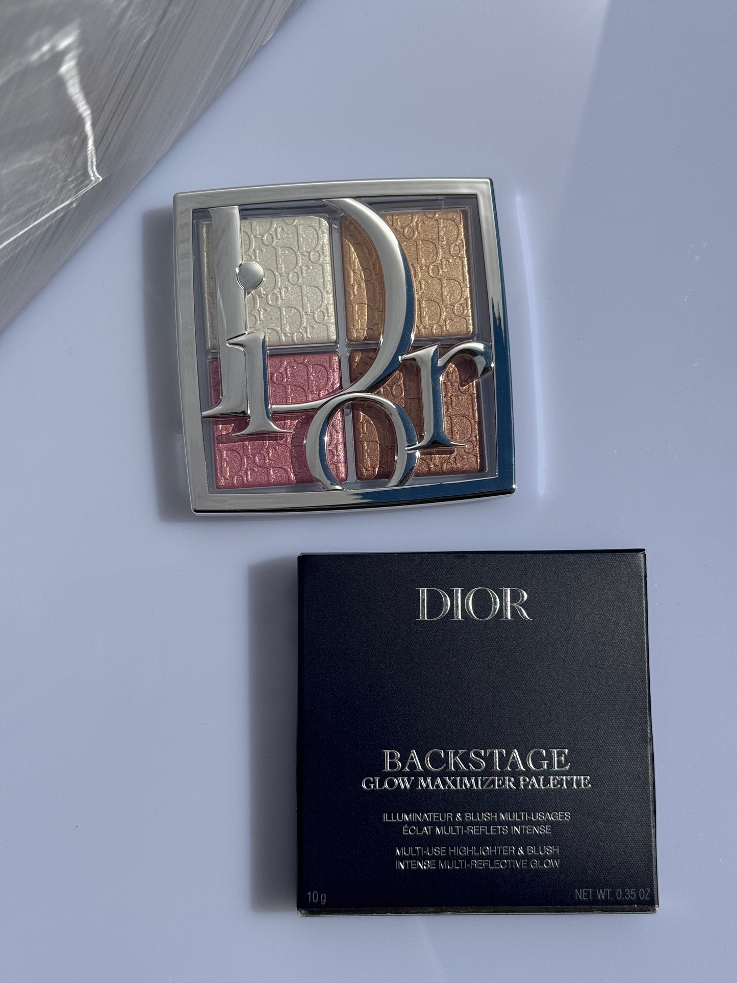DIOR Backstage Glow Maximizer Face Palette - 001 Universal Glow