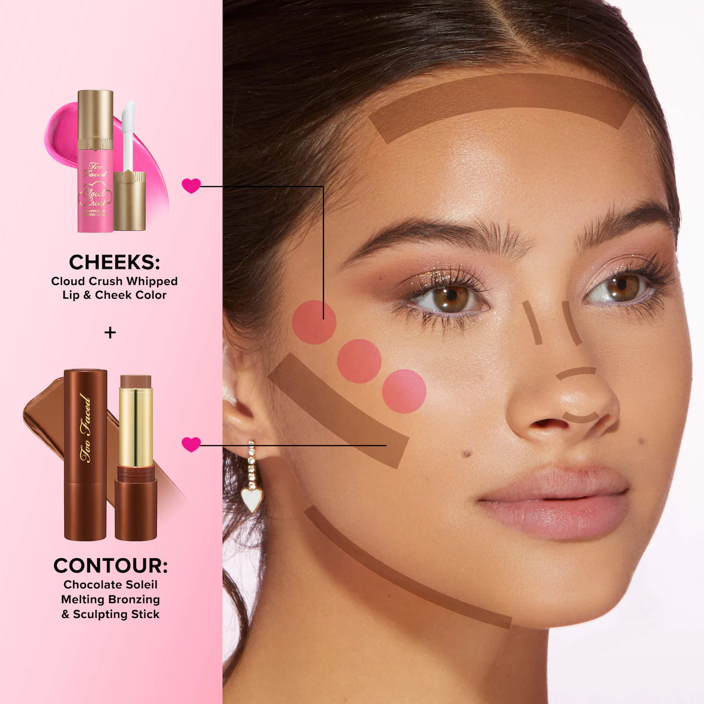 Too Faced 
Cloud Crush Whipped Lip & Cheek Blush
