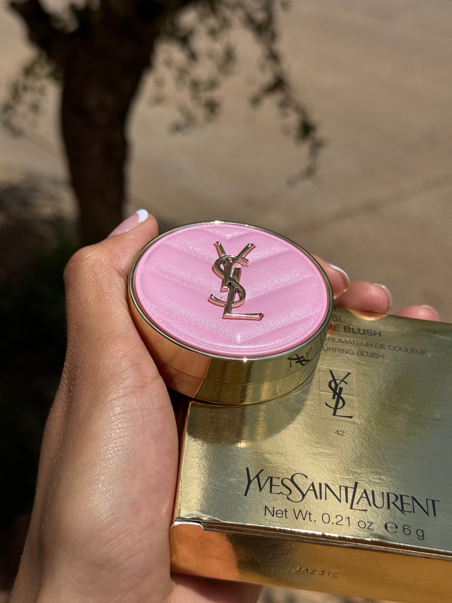 Yves Saint Laurent Make Me Blush 24H Buildable Powder Blush tono-  42 Babydoll Pink YSL