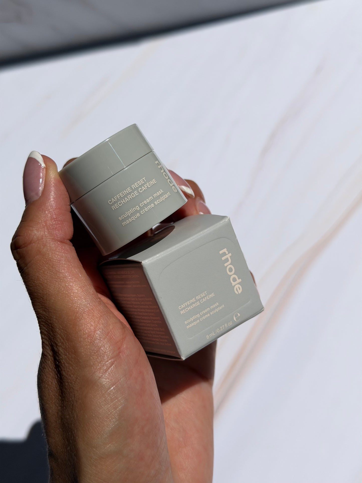 rhode - MINI Caffeine Reset Sculpting Cream Mask