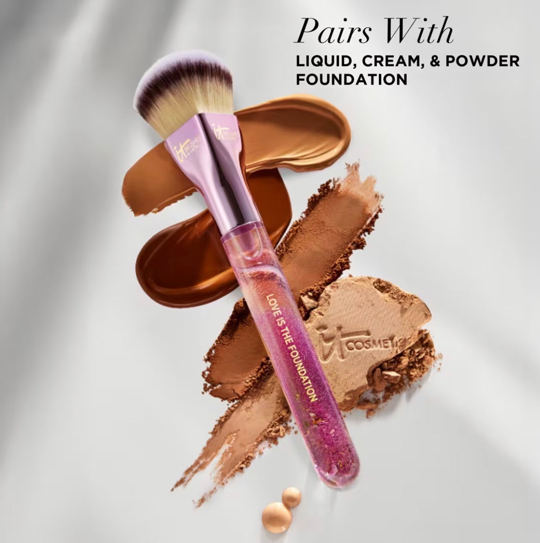 IT Brushes For ULTA -Airbrush Limited Edition Love Is The Foundation Brush