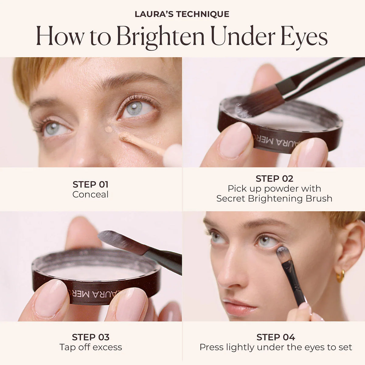 Laura Mercier - Secret Brightening Color Correcting Longwear Under Eye Setting Powder