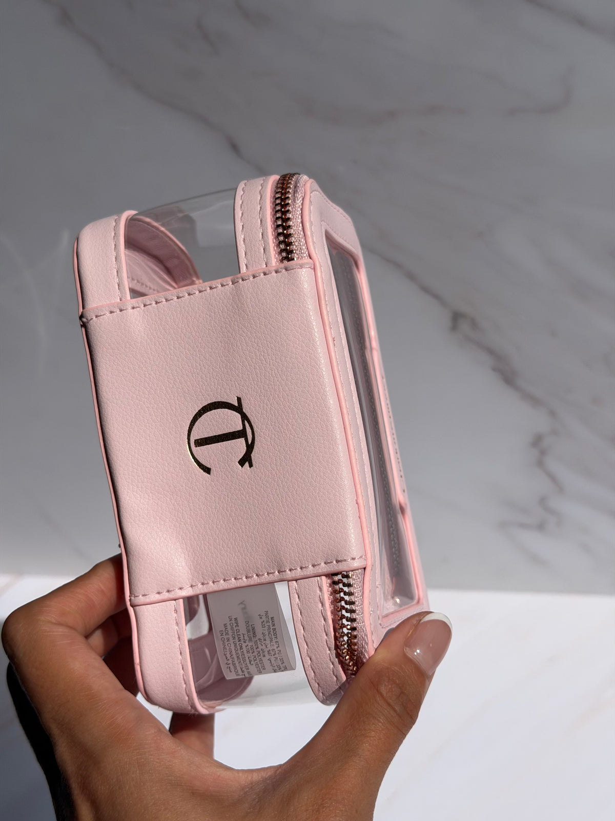 Mini Makeup Bag Charlotte Tilbury rosa