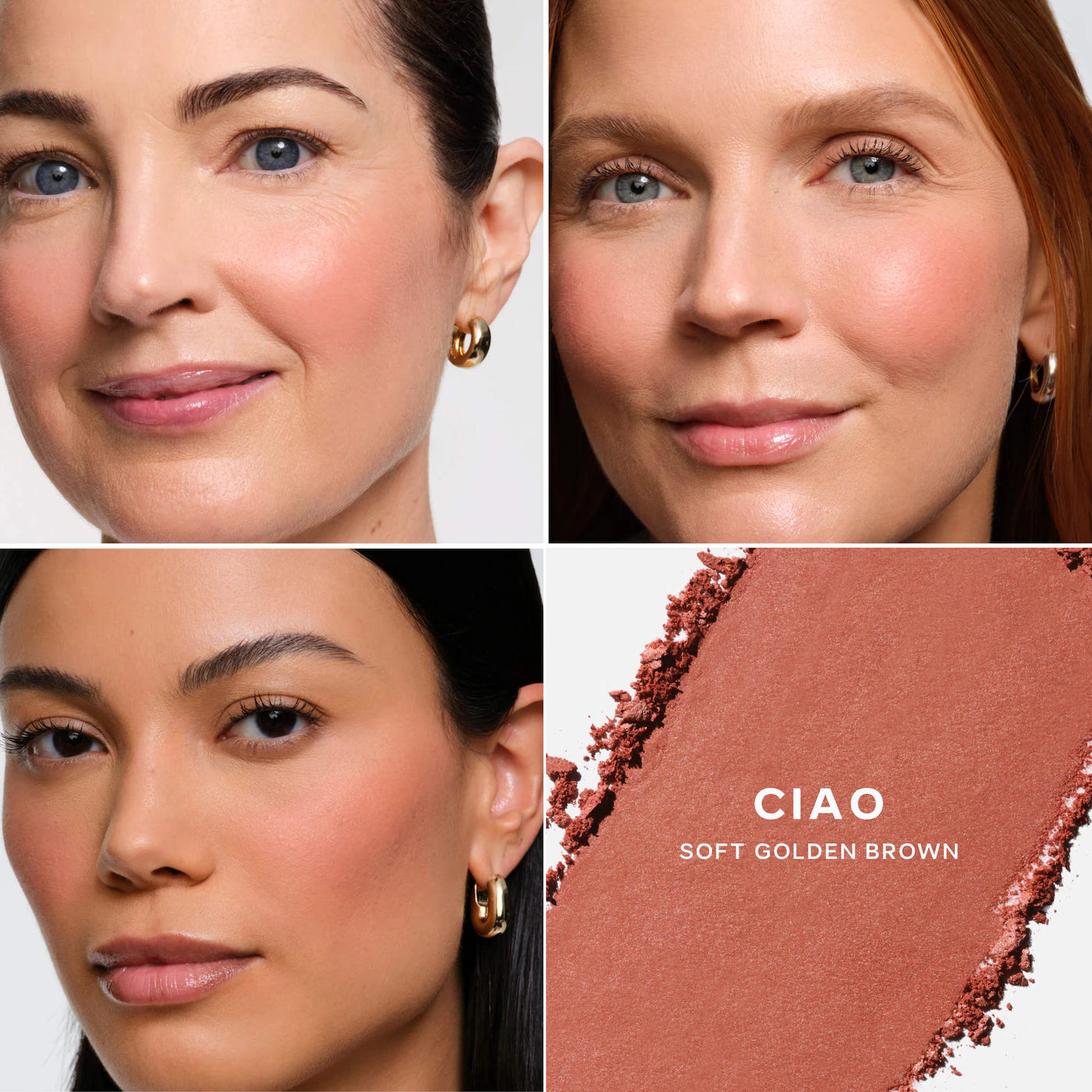 Saie-SuperSuede™ Radiant Talc-Free Baked Powder Blush