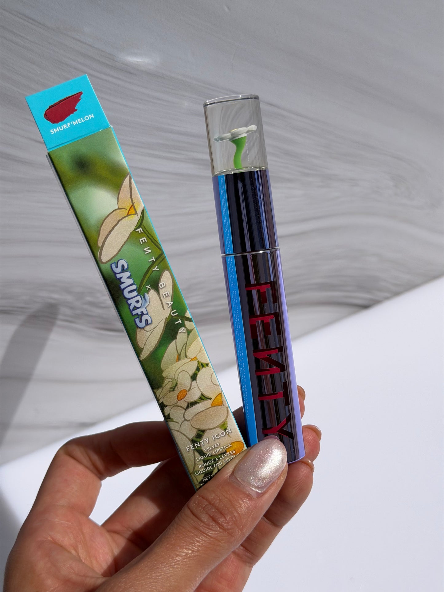 Fenty Beauty by Rihanna -Fenty Icon Velvet Liquid Lipstick Smurfs - Smurf’melon
