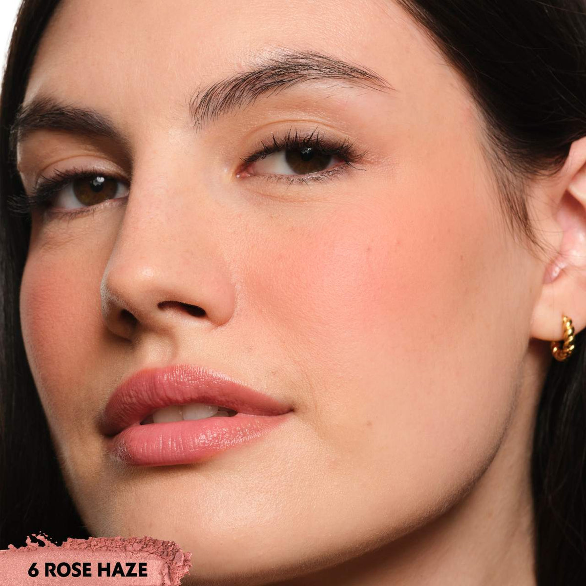 Make me Blush 24H Biuldable Blurring Powder Blush YSL- 06 ROSE HAZE