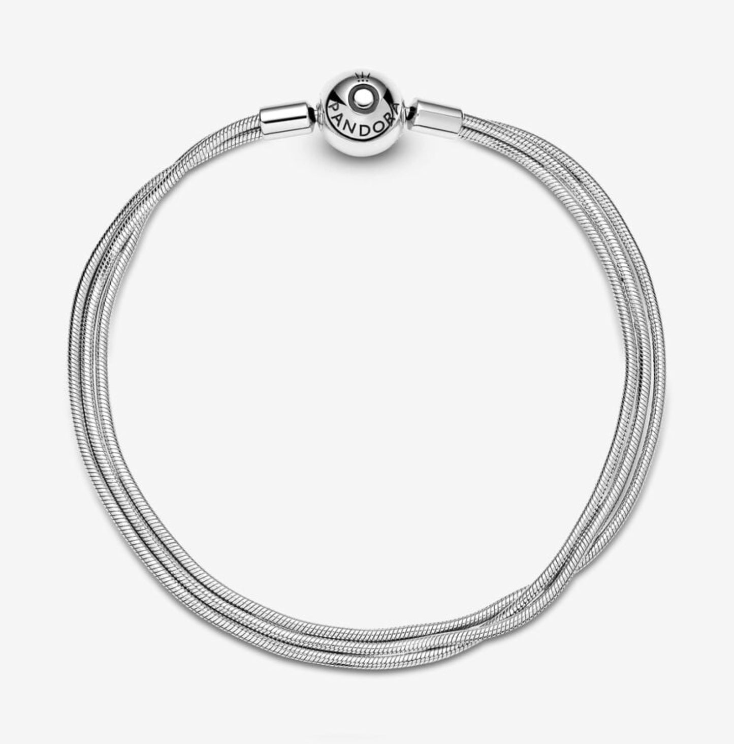 Brazalete Pandora Multi Cadena- talla 17cm