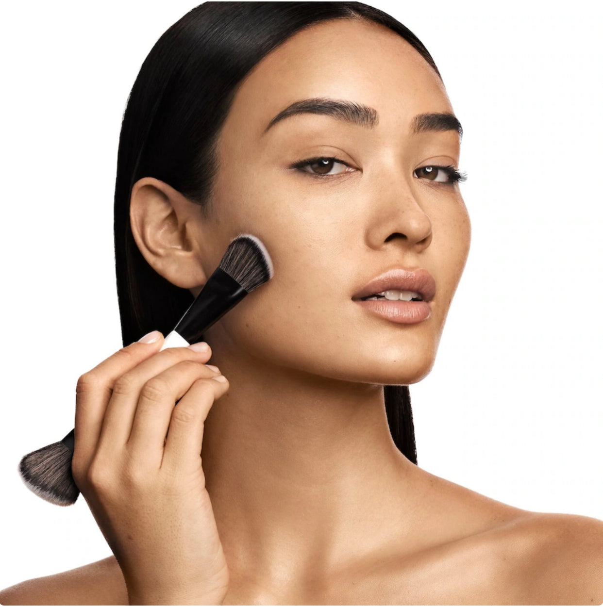 F4 Dual-Ended Foundation and Face Brush- Makeup By Mario