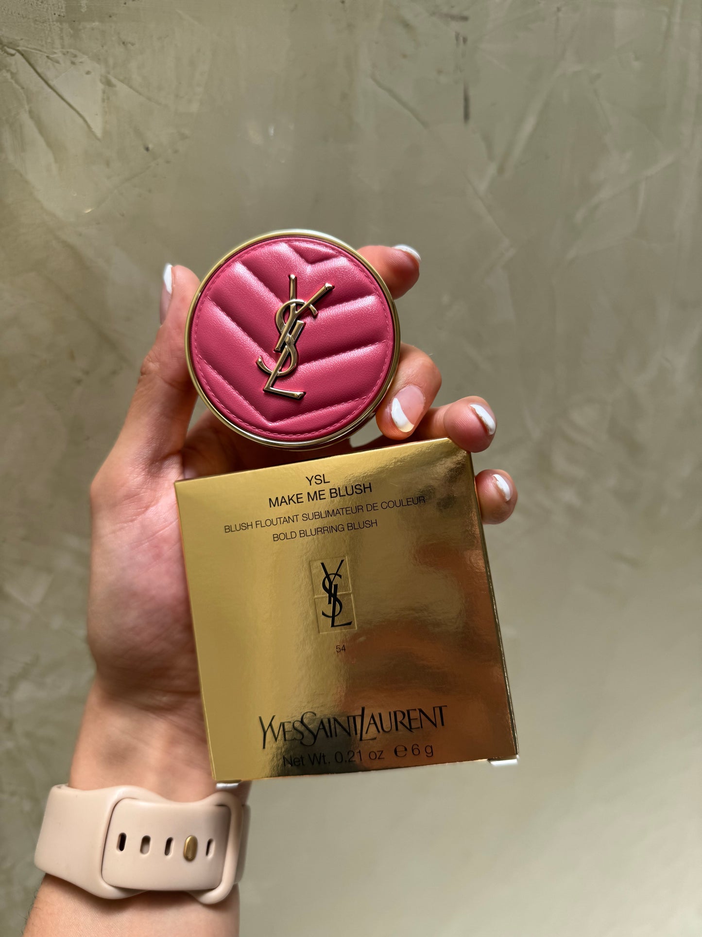 Yves Saint Laurent Make Me Blush 24H Buildable Powder Blush Tono- 54 BERRY BANG