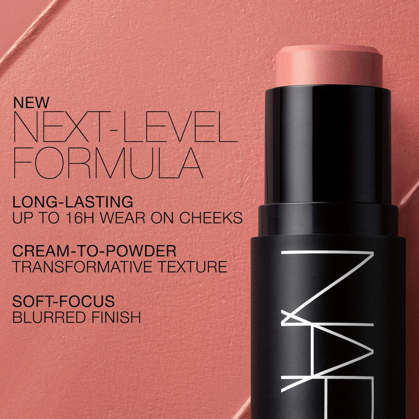 Mini NARS The Multiple Soft Blur Blush Stick for Cheeks, Eyes and Lips Tono- DOLCE VITA