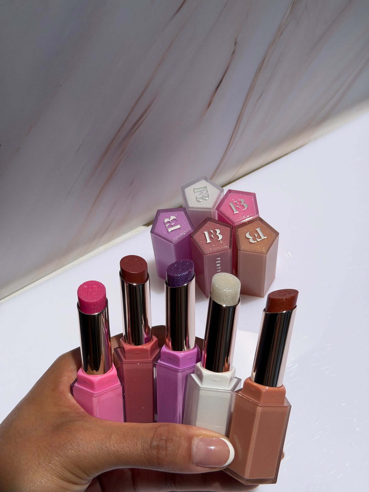 FENTY BEAUTY by Rihanna Gloss Bomb Stix High-Shimmer Gloss Stick