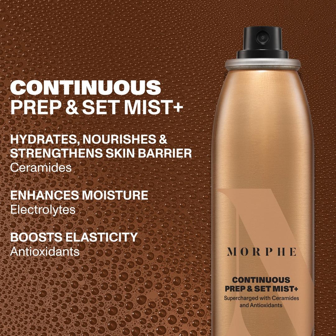 Morphe Mini Continuous Prep & Set Setting Mist+ 36.8g