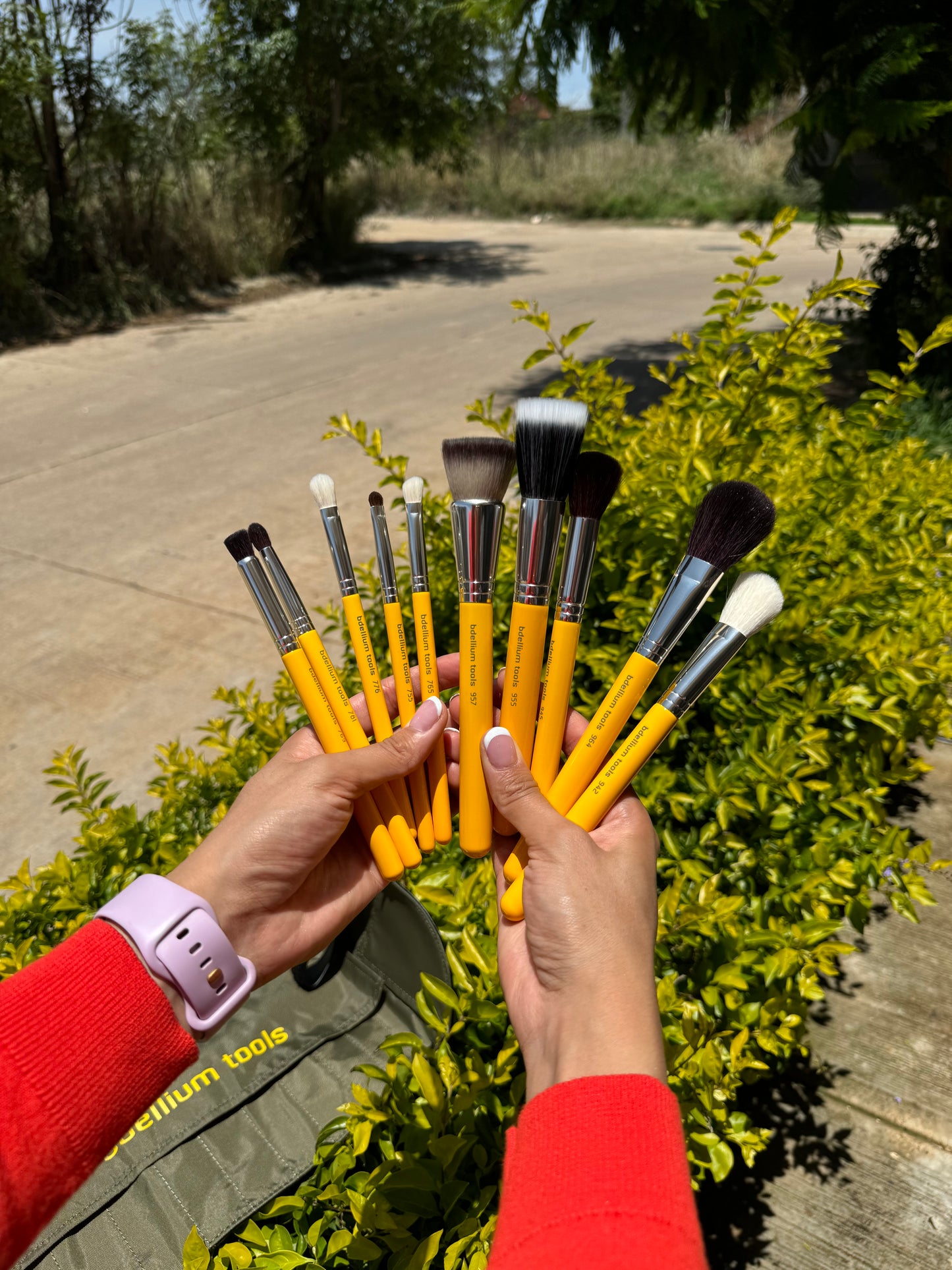 Studio Series Mineral 10pc. Brush Set- bdellium tools