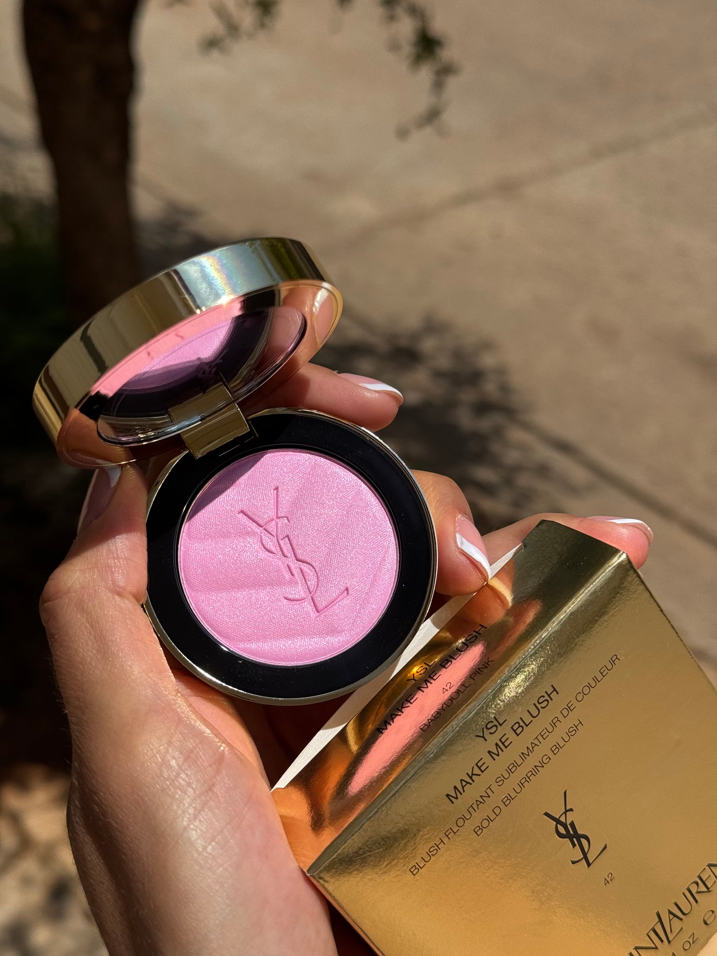 Yves Saint Laurent Make Me Blush 24H Buildable Powder Blush tono-  42 Babydoll Pink YSL