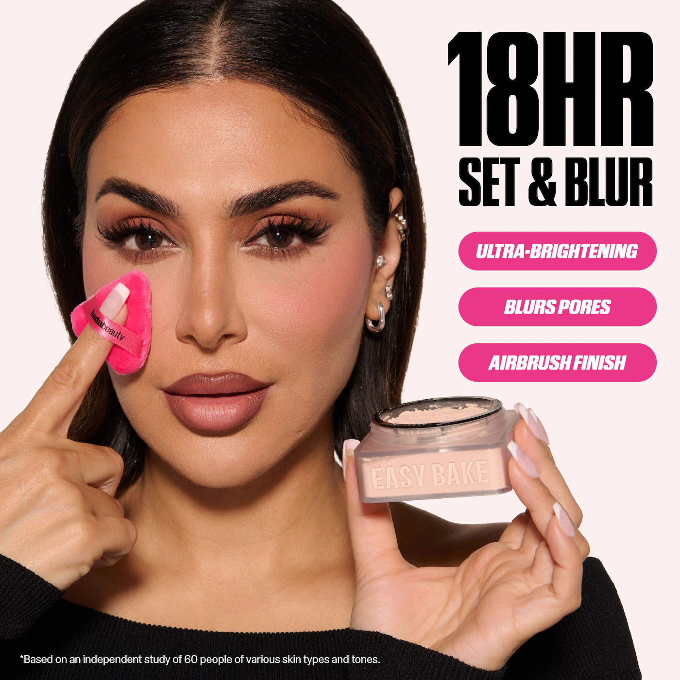 HUDA BEAUTY -Easy Bake Blurring Loose Baking & Setting Powder POUND CAKE