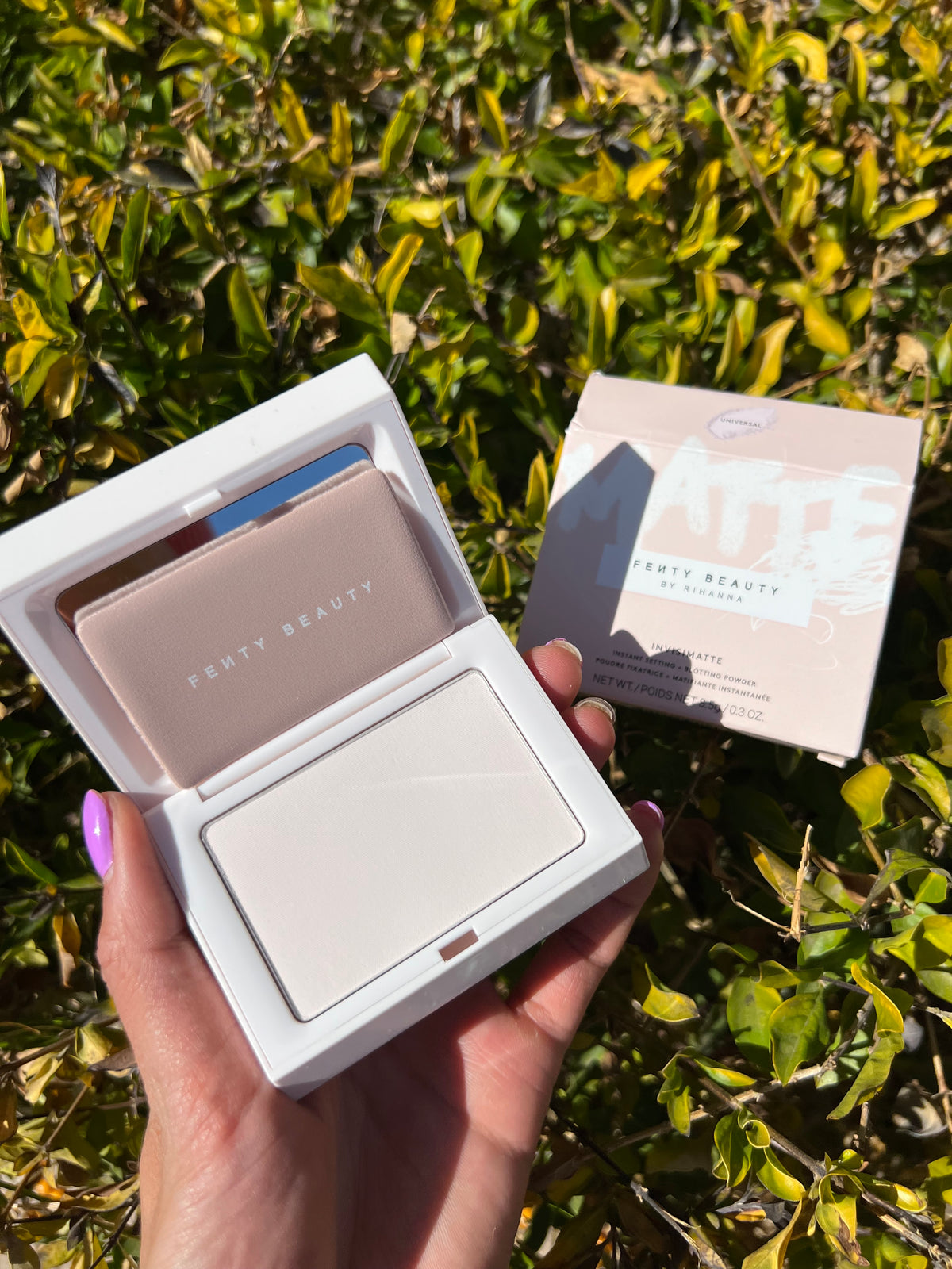 Invisimatte Instant Setting + Blotting Powder Fenty Beauty By Rihanna