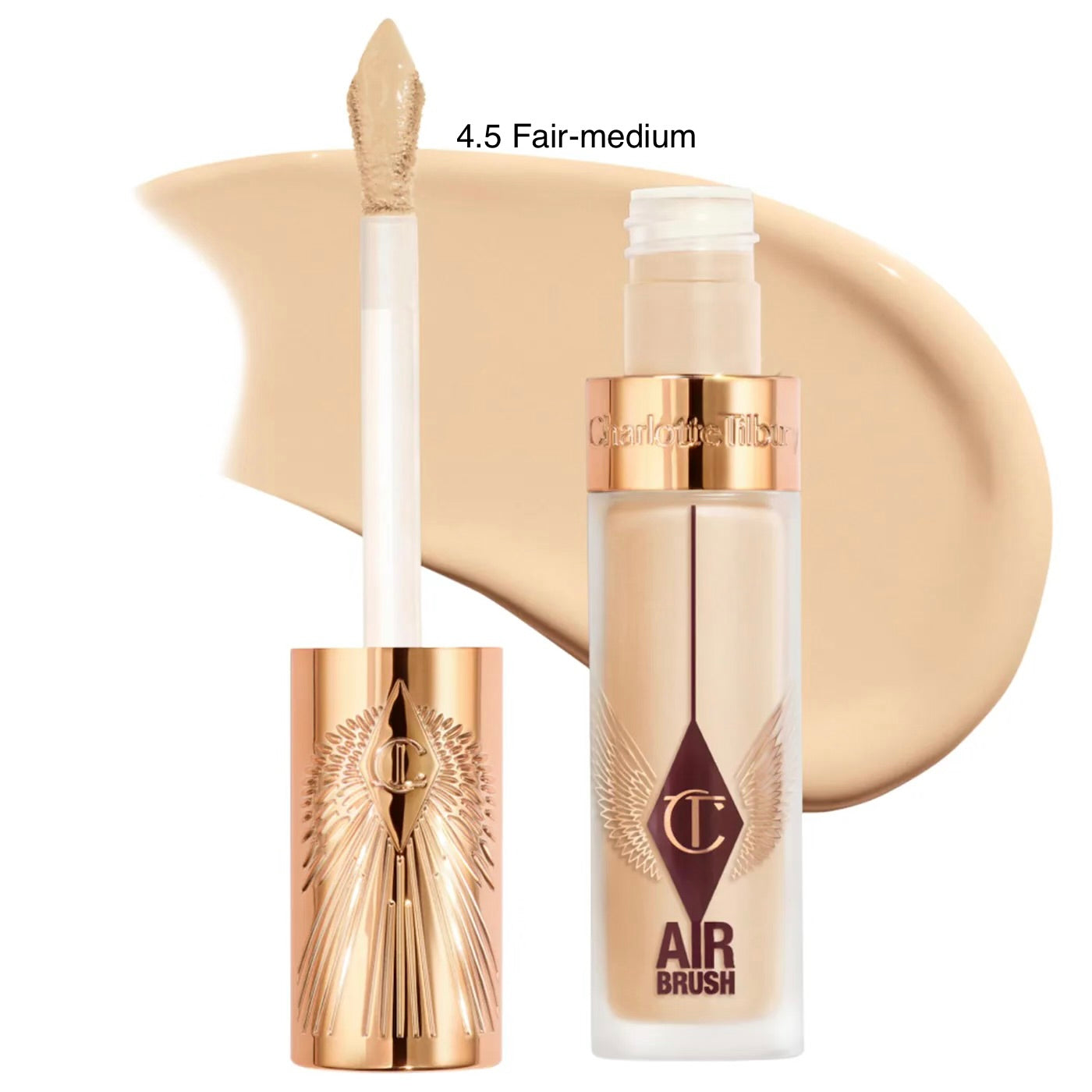 Charlotte Tilbury 
Airbrush Flawless Crease-Proof Long-Wear Blur Concealer with Hyaluronic Acid