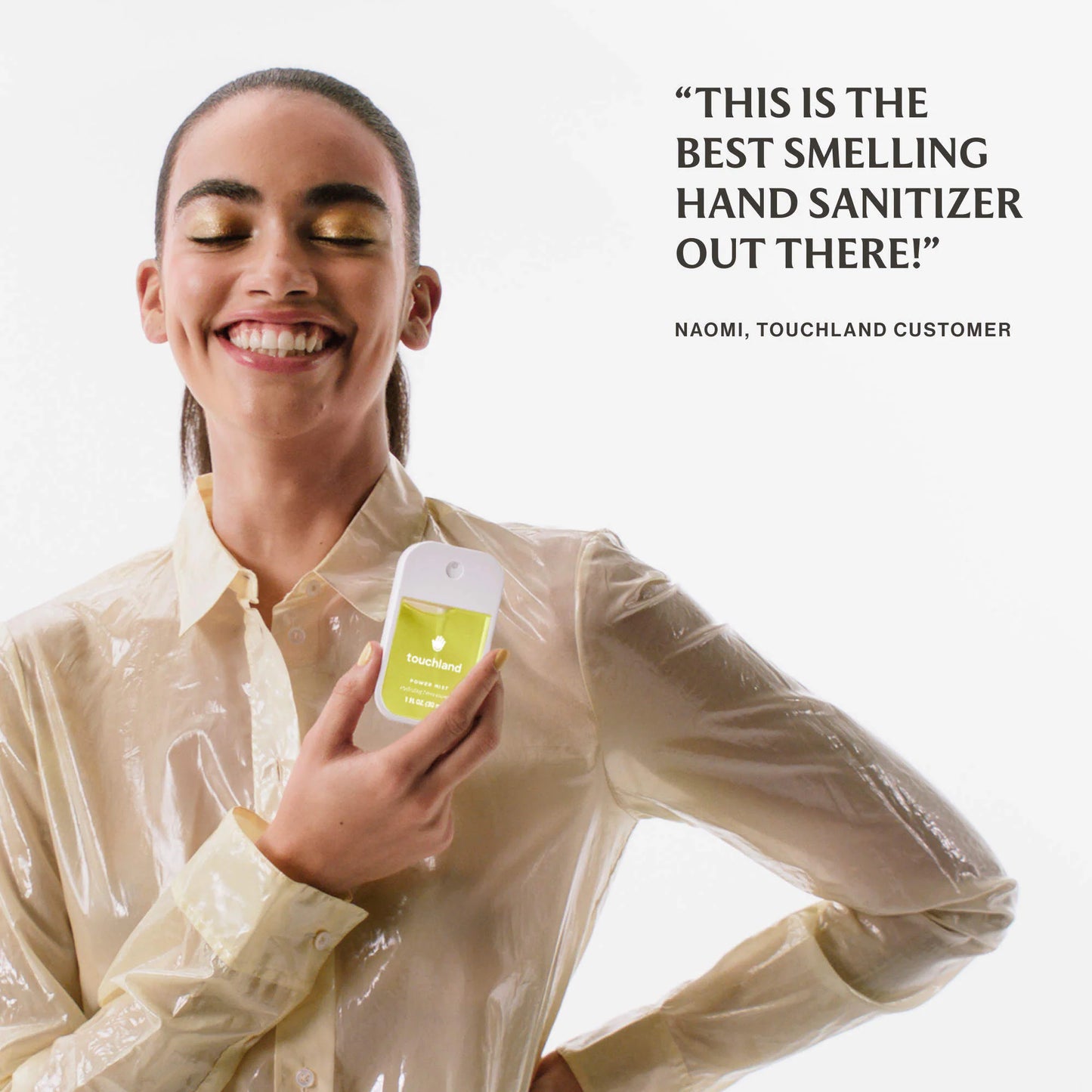 Touchland Power Mist Hydrating Hand Sanitizer- VANILLA BLOSSOM